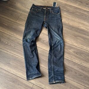 Japanese brand Nudie Jeans Slim Jim Vintage Mens Denim Pants Jeans Size 30